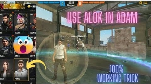How To Use Ability In Adam😱100% Working Trick - Garena Free Fire  Adam Me Character Ability Use Karo