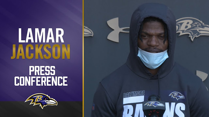 Lamar Jackson: I'm 120 Percent Now |  Baltimore Ravens