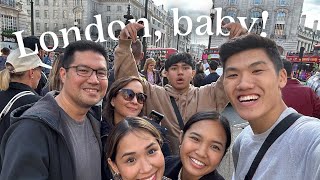 Family trip to London! | Europe VLOG part 1