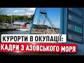 Курорти в окупації: кадри пустих пляжів і занедбаних готелів Бердянська, Кирилівки, Маріуполя