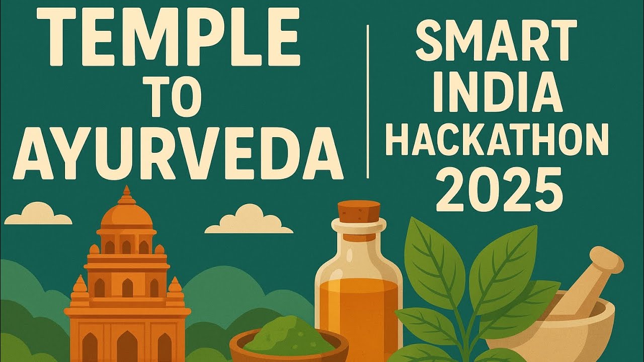 Temple to Ayurveda 🛕🌿| Smart India Hackathon 2025 | IoT-Powered Waste-to-Ayurveda Innovation