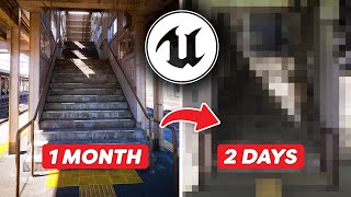 We Recreated This VIRAL Train Station in Unreal Engine 5