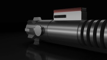 Blender Lightsaber Animation - Luke Skywalker Return of the Jedi