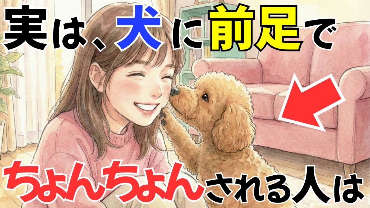 【気づいてた!?】犬に前足でちょんちょんされる本当の理由｜犬の厳選雑学