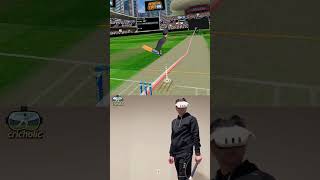The return of the TRACKING GLITCH in QUEST 3 in IB CRICKET 🏏 #ibcricket #cricket #vrcricket #vrfail