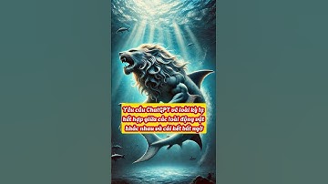 Yêu cầu chat GPT vẽ loài vật kì lạ và cái kết #chatgpt #ai #shorts #vẽtranhtiktok