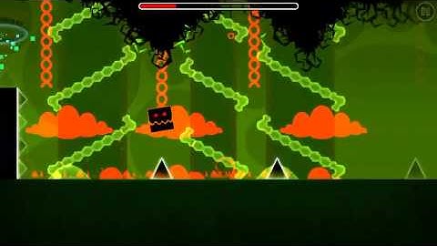 Geometry dash-Level 17 "Blast processing" All secret coins