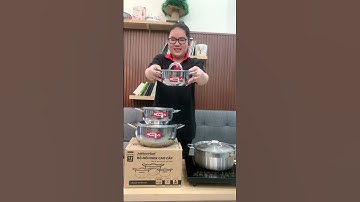Muốn mua rẻ hay mắc bộ 3 nồi inox #jubileemart #review #bo3noiinox #nhabep #noiinox