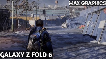 The Division Resurgence - Galaxy Z Fold 6 - Max Graphics Gameplay