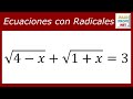 ECUACIONES CON RADICALES - Ejercicio 7