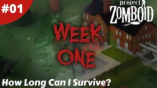 The Week One Mod Can I Survive? - Build 42 - Project Zomboid - #01 - Gameplay