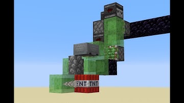 TNT flying machine - Tutorial (Minecraft Java 1.15)