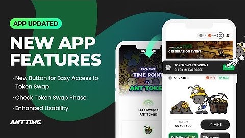 Get started by mining Timepoints on Anttime (1:1 conversation rate on TGE) potential $200 - $20,000