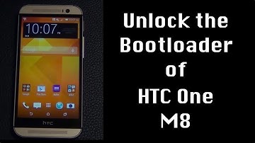 How to Unlock the Bootloader of your HTC One M8