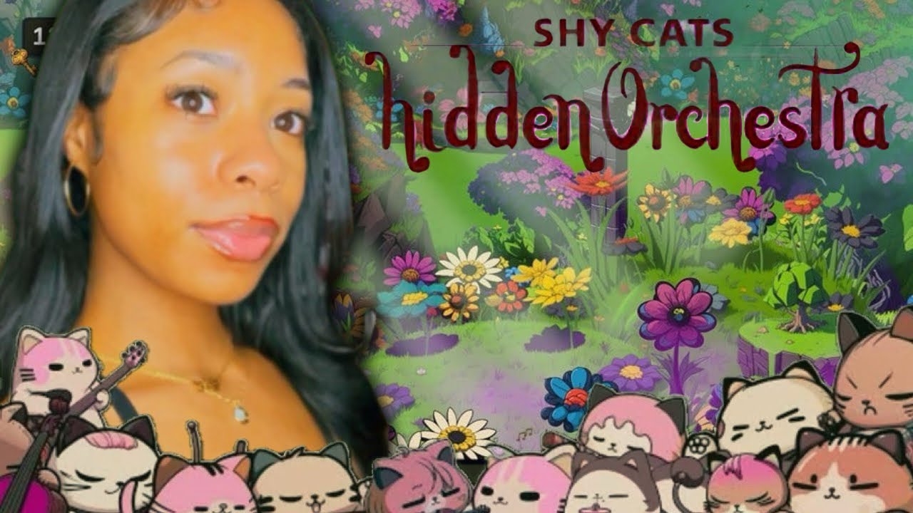 chill ASMR gaming | A cute point & click game about shy musical cats🐈‍⬛🎶 [Shy Cats Hidden Orchestra]