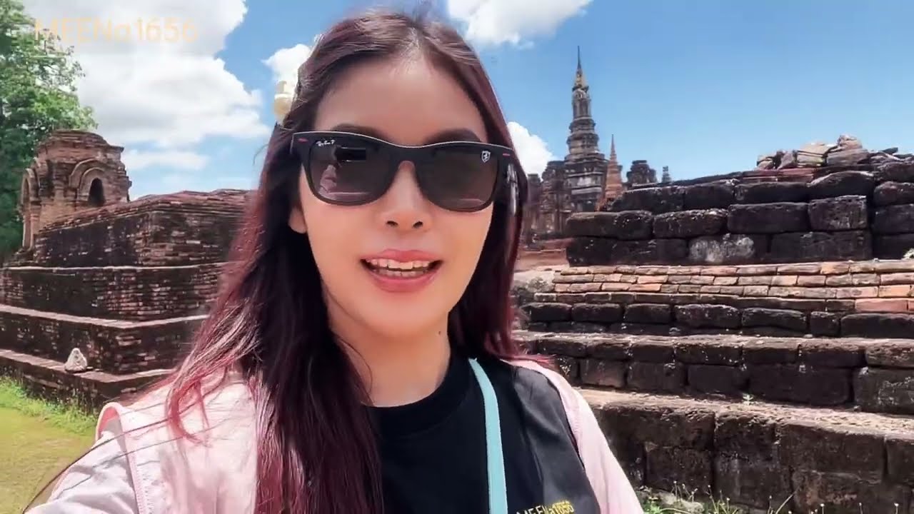 สุโขทัยep.2 อุทยานประวัติศาสตร์สุโขทัย สวยมาก ห้ามพลาดคลิปวีดีโอนี้