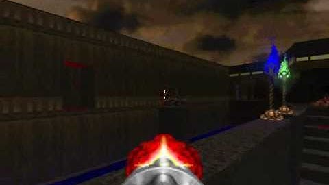 Doom 2 walkthrough - Level 3: The Gantlet