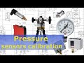 Pressure Sensors Calibration Проверка датчиков давления
