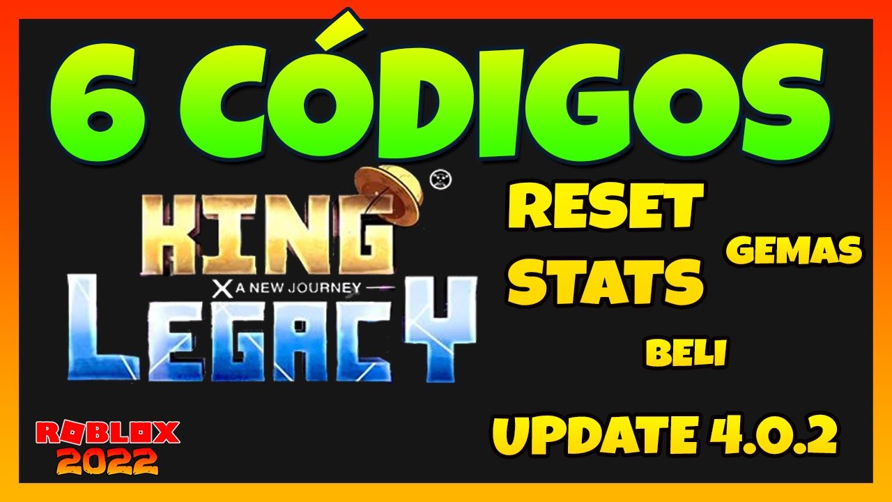 CORRE!! NOVO MINI UPDATE 4.0.2 DO KING LEGACY! NERFS (KING PIECE) TODOS OS  NOVOS CÓDIGOS - ROBLOX 