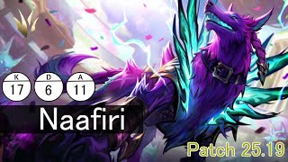 JG ナフィーリ(Naafiri) vs グウェン(Gwen) patch 25.19【LoL/League Of Legends】