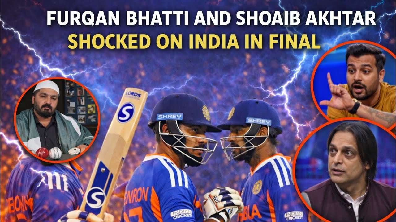 Furqan Bhatti & Shoaib Akhtar Shocked on India Reaching Final | Pak Media Reaction on Team India