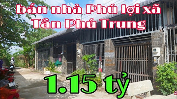Nhà đất Củ Chi giá rẻ, bán mẫu nhà cấp 4, mặt tiền đường bê tông, tại ấp phú lợi, xã Tân Phú Trung,