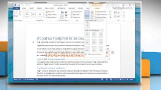 How to position a WordArt Object in relation to page, text or other anchor in Word 2013