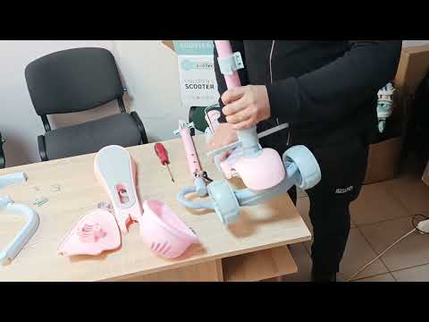 Как собрать самокат scooter smart 5 в 1 с бортиками