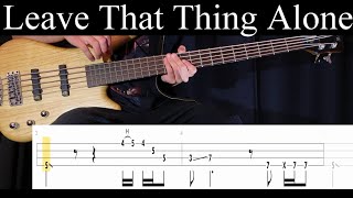 Leave That Thing Alone (Rush) - Bass Cover (With Tabs) by Leo Düzey