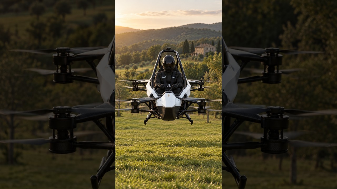 ¿Un dron PERSONAL que puedes pilotar a 100 km/h y SIN licencia? El Jetson ONE 🚁⚡ #drone #shorts