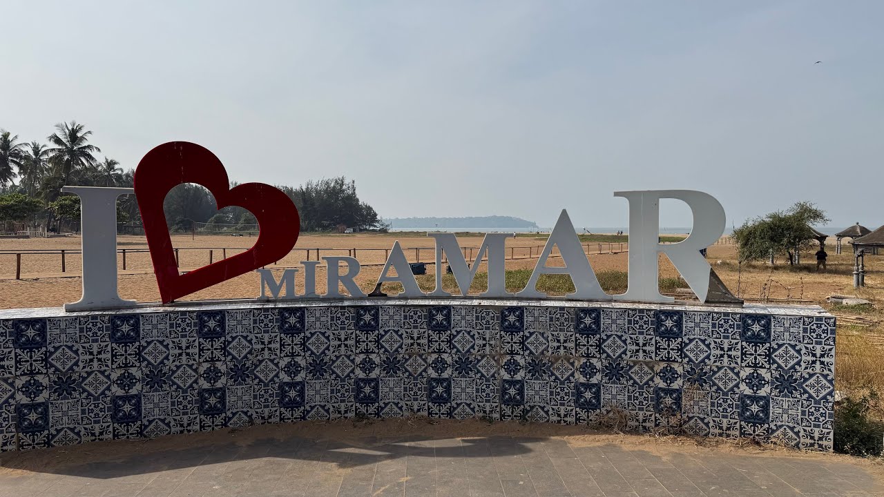 Miramar Beach Goa Part-2 | Peaceful Sea View & Calm Vibes