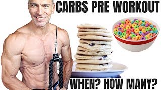 Carbs Before Workout | Amount | Timing