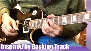 Improvising along with a simple E G A backing track