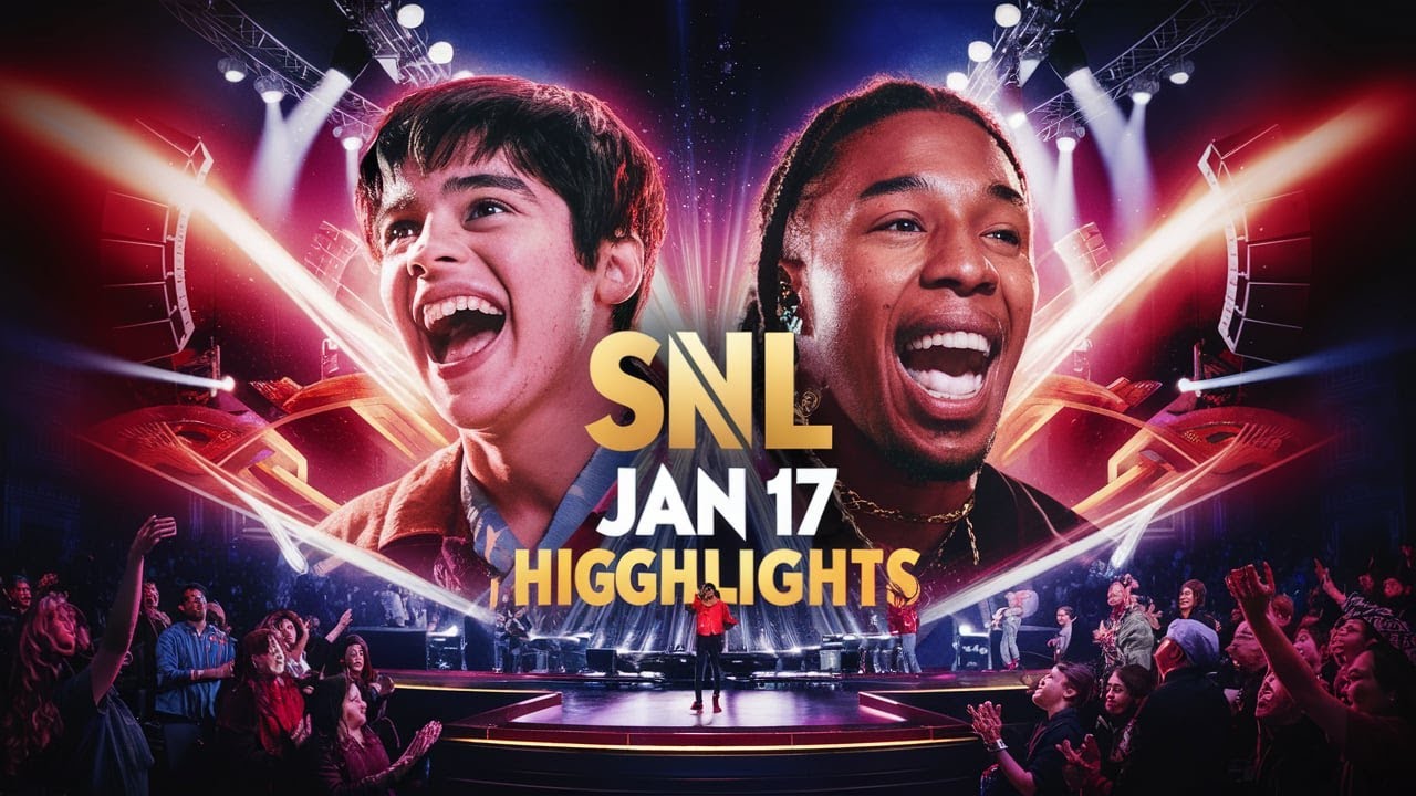 😂 SNL Jan 17 2026 Funny Sketches & After Show — Finn Wolfhard + A$AP Rocky