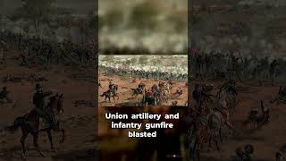 Pickett marched his men straight into open fire at Gettysburg