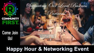 R Community First Networking Event