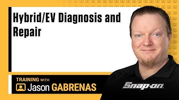 Hybrid/EV Diagnosis and Repair with Jason Gabrenas | Snap-on Diagnostics UK