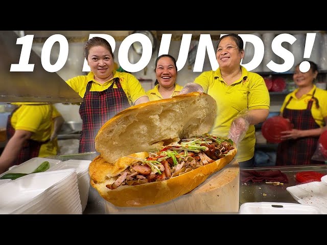 Bánh Mì Bigger than your baby!!!  Vietnam's massive food 🇻🇳 class=