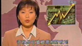 香港中古新聞: 亞洲金融風暴之'十月股災' 1997.10.28