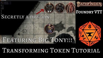 Foundry VTT Transforming Tokens Free Tutorial