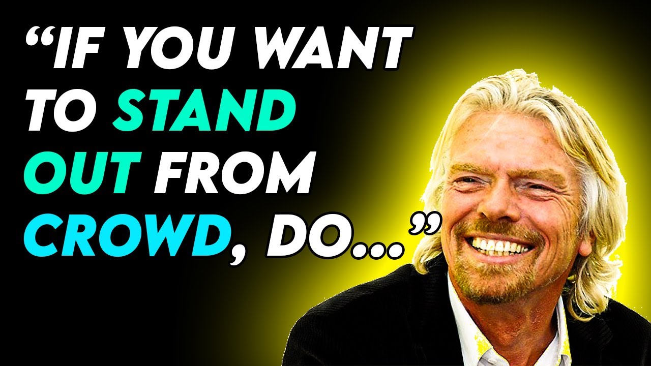 Richard Branson Powerful Quotes on Business, Money and Leadership