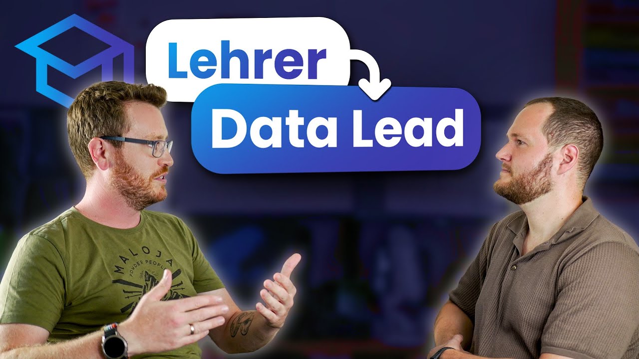 Wie er vom Lehrer zum Lead Data Analyst wurde