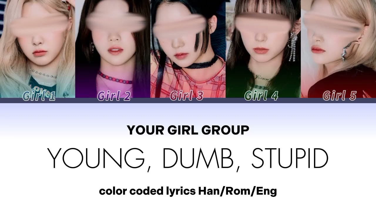 YOUR GIRL GROUP - YOUNG, DUMB, STUPID BY NMIXX (엔믹스) - 5 members version.