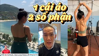 1 cái áo 2 số phận 55kg và 47kg - 100 Jumping Jack Tập Giảm Cân #ryanlongfitness