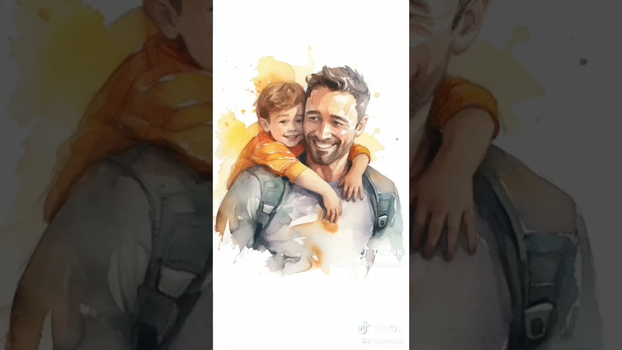 বাবা মেয়ের ভালোবাসা 💓💝🤫