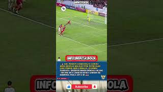 Gol penentu kemenangan dicetak evandra florasta