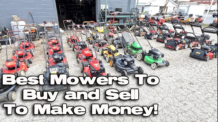 Best Walk-Behind Mowers To Buy & Sell for Profit – Top Push Mower Brands That Make You Money!
