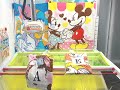 ネットクレーンゲーム　トレバ「６００４ディズニーバスタオル　Ａ．ミッキー＆ミニー」がとれました！