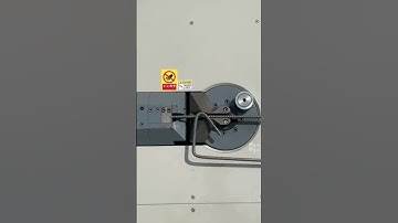 Iron & Steel Stick Bending Machine Work | Rod Bending Process | Factory Work Video #satisfying