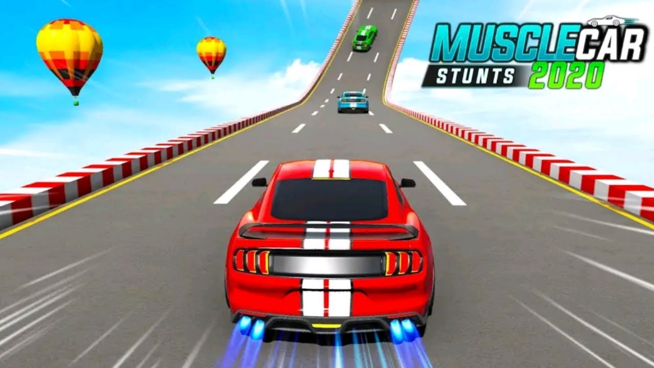 Muscle Car Stunts 3D | Android Gameplay #1 | Top Gaming Up